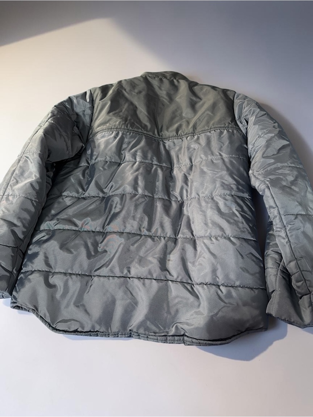 Eddie Bauer Quilted Puffer Jacket - Dark Blue - Picture 10 of 12